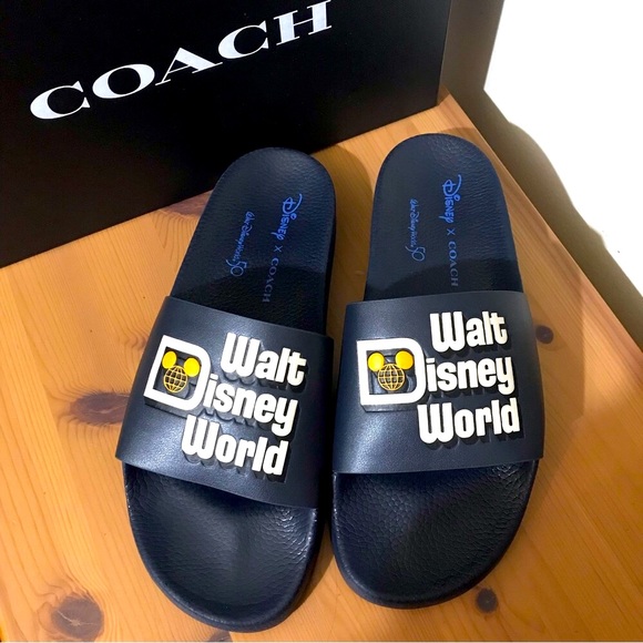 🐭🥰 Disney X Coach Sport Slide - Picture 1 of 14